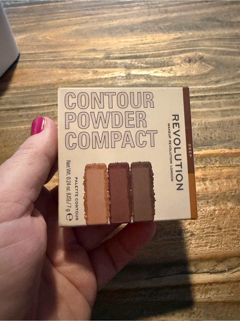 Revolution Contour Powder Compact - Three Brown Shades